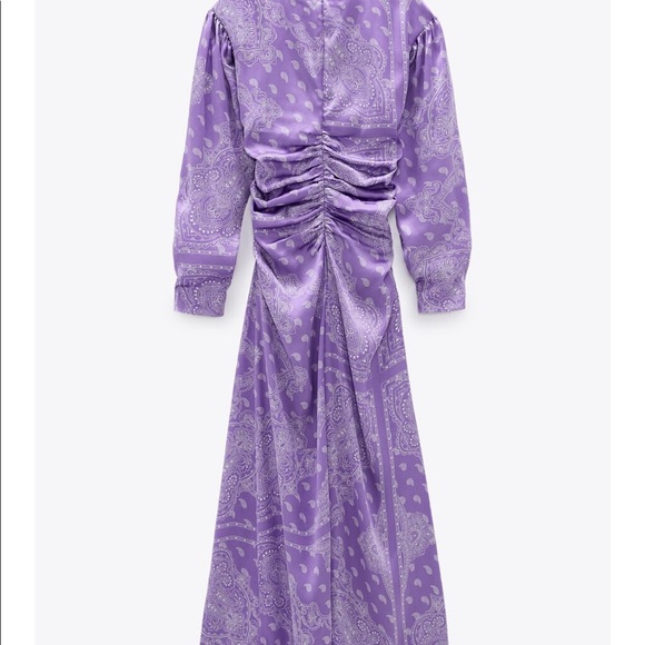 Zara Print MIDI Dress - Picture 7 of 8